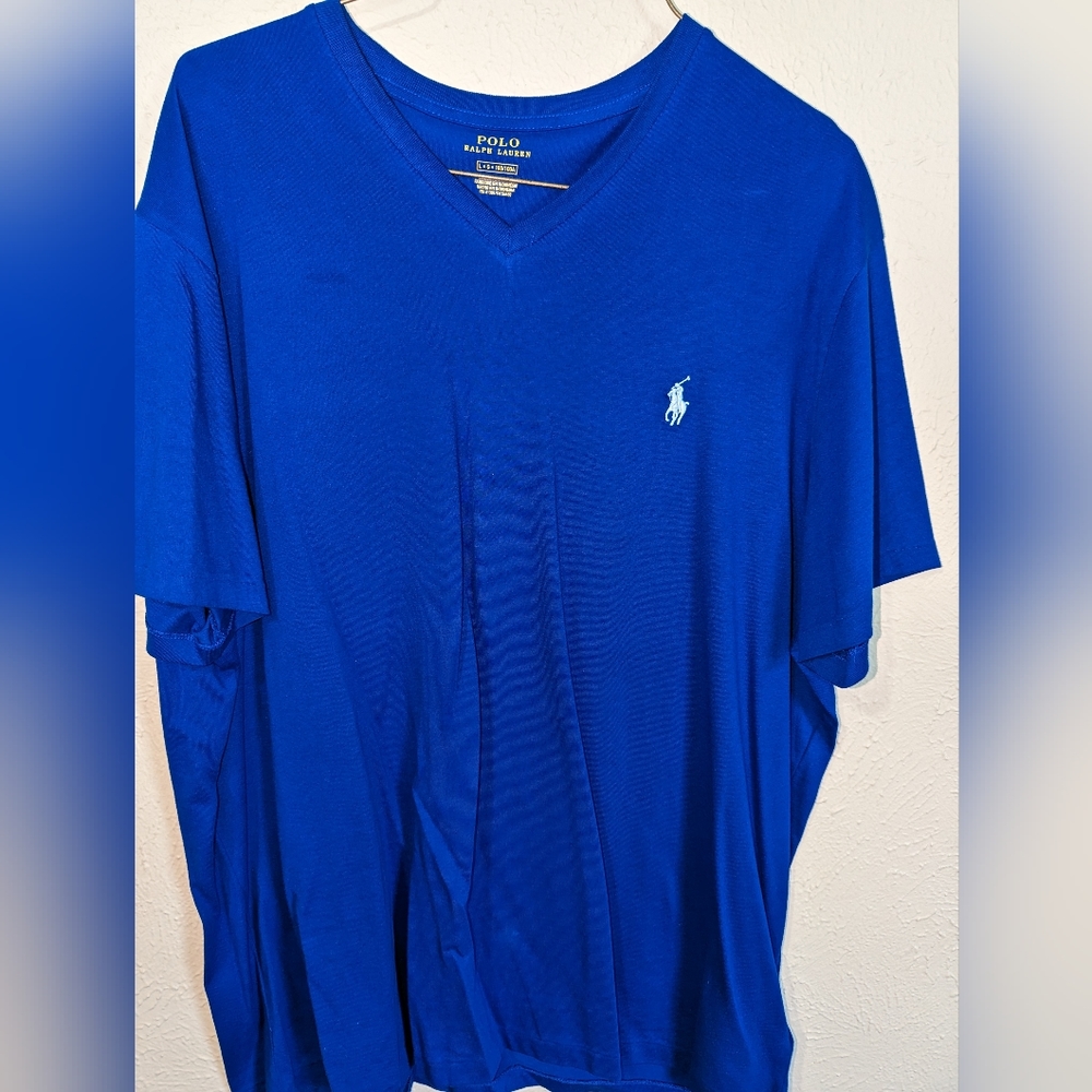 Ralph Lauren v neck t shirt
